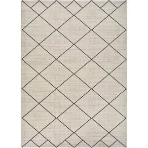 Béžový koberec Universal Akka Line, 80 x 150 cm