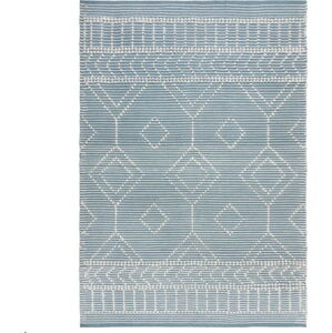 Modrý koberec 170x120 cm Loop Robyn - Flair Rugs