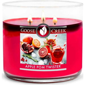 Vonná svíčka ve skleněné dóze Goose Creek Apple Pom Twister, 35 hodin hoření