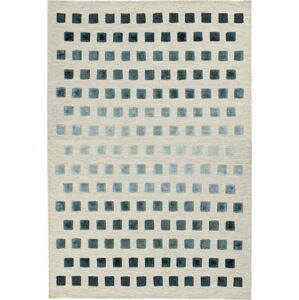 Koberec Asiatic Carpets Theo Silvery Squares, 120 x 170 cm