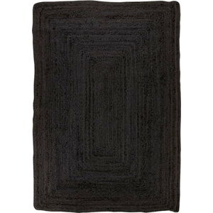 Černý koberec House Nordic Bombay, 90 x 60 cm
