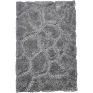 Šedý ručně tkaný koberec 120x170 cm Noble House – Think Rugs