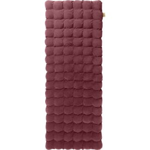 Červeno-fialová relaxační masážní matrace Linda Vrňáková Bubbles, 65 x 200 cm