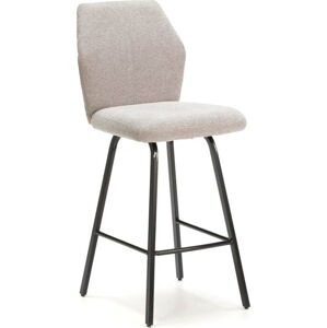 Světle šedé barové židle v sadě 4 ks 65 cm Bei – Marckeric