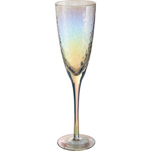 Sada 4 sklenic na šampaňské Premier Housewares Hammered, 260 ml