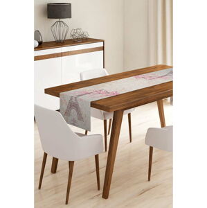 Běhoun na stůl z mikrovlákna Minimalist Cushion Covers Paris, 45 x 140 cm