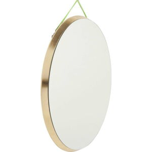 Kulaté nástěnné zrcadlo Kare Design Jetset, Ø 73 cm