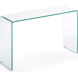 Skleněný konzolový stolek 40x125 cm Burano – Kave Home
