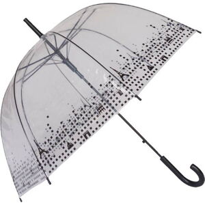 Transparentní holový deštník Birdcage Paris, ⌀ 79 cm