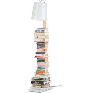 Bílá stojací lampa s kovovým stínidlem (výška 168 cm) Cambridge – it's about RoMi