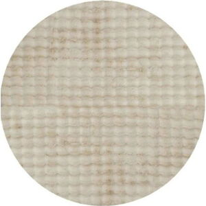 Béžový pratelný kulatý koberec ø 150 cm Bubble Cream – Mila Home