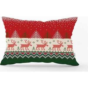 Vánoční povlak na polštář Minimalist Cushion Covers Merry Xmass, 35 x 55 cm