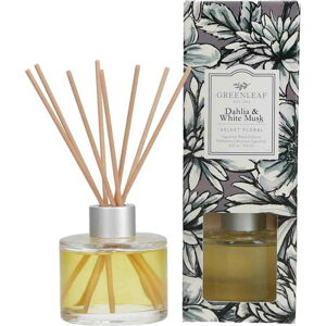 Difuzér Greenleaf Dahlia White Musk, výdrž vůně 4 týdny