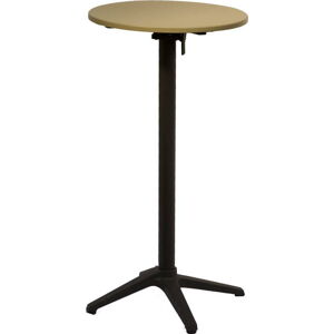 Hliníkový kulatý zahradní barový stolek ø 55,5 cm Alicante – Ezeis