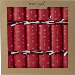Vánoční crackery v sadě 6 ks Paper Decoration - Robin Reed