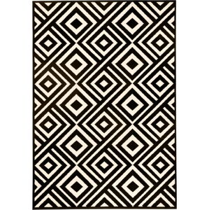 Černo-bílý koberec Zala Living Art, 140 x 200 cm