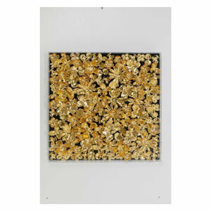 Obraz 60x60 cm Gold Flower – Kare Design