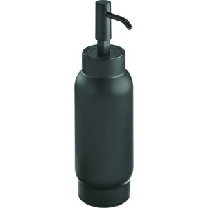 Černý dávkovač na mýdlo iDesign Austin, 300 ml