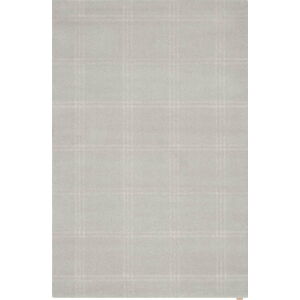 Krémový vlněný koberec 133x190 cm Calisia M Grid Prime – Agnella