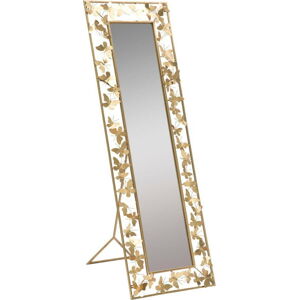 Volně stojící zrcadlo ve zlaté barvě Mauro Ferretti Butterfly Glam, 55 x 162 cm