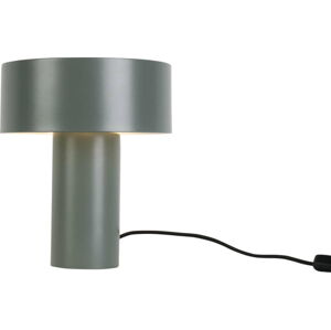 Zelená stolní lampa Leitmotiv Tubo, výška 23 cm