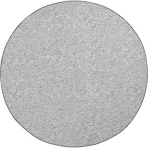 Kruhový koberec BT Carpet Wolly v šedé barvě, ⌀ 200 cm