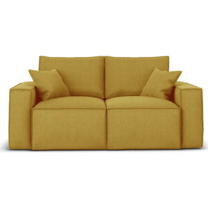 Žlutá pohovka Cosmopolitan Design Miami, 180 cm