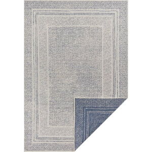 Modro-bílý venkovní koberec Ragami Berlin, 80 x 150 cm