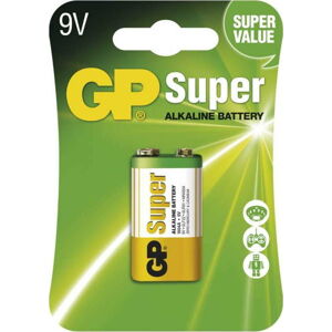 Alkalická baterie EMOS GP Super 9V