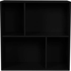 Černý modulární policový systém 70x70 cm Z Cube - Tenzo