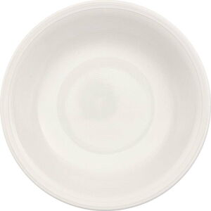 Bílý porcelánový hluboký talíř Villeroy & Boch Like Color Loop, ø 23,5 cm