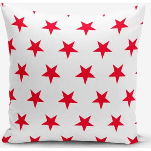 Povlak na polštář s příměsí bavlny Minimalist Cushion Covers Red Star Modern, 45 x 45 cm