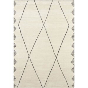 Krémovo-šedý koberec Elle Decoration Glow Beaune, 120 x 170 cm