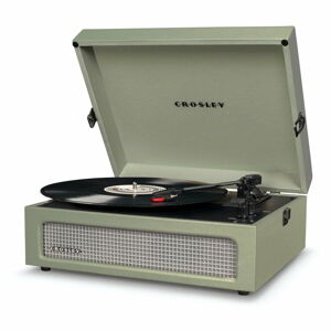 Zelený gramofon Crosley Voyager Sage