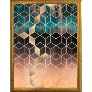 Plakát v rámu Piacenza Art Hexagon, 30 x 20 cm