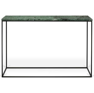 Konzolový stolek s deskou z zeleného mramoru TemaHome Gleam
