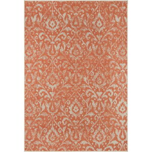 Oranžovo-béžový venkovní koberec NORTHRUGS Hatta, 160 x 230 cm