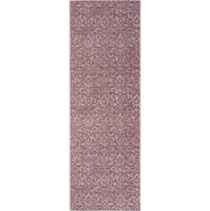 Fialovo-béžový venkovní koberec NORTHRUGS Hatta, 70 x 200 cm