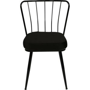 Černé kovové jídelní židle v sadě 2 ks Yildiz – Kalune Design