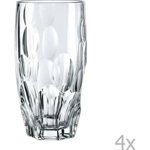 Sada 4 sklenic z křišťálového skla Nachtmann Sphere, 385 ml