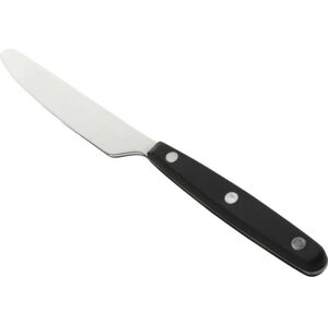 Nerezový jídelní nůž s černou rukojetí Nirosta Oslo