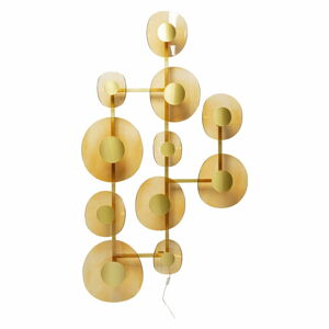 Nástěnné svítidlo ve zlaté barvě Mariposa – Kare Design