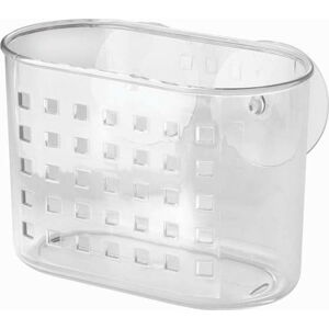 Transparentní samodržící košík iDesign Mini Shower