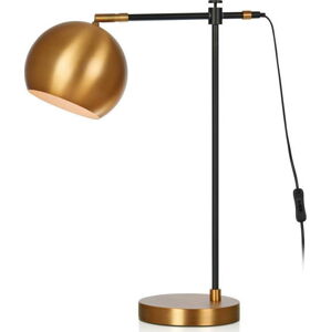 Černo-bronzová stolní lampa Markslöjd Chester