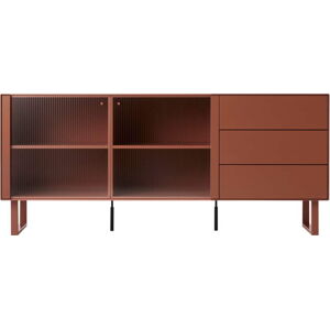 Vitrína v cihlové barvě 180x79 cm Edge by Hammel – Hammel Furniture