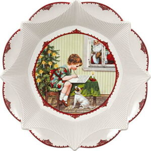 Porcelánová miska s vánočním motivem Villeroy & Boch, ø 16,4 cm