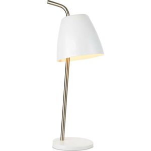 Bílá stolní lampa Markslöjd Spin Table White