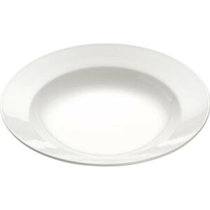 Bílý porcelánový talíř na těstoviny Maxwell & Williams Basic Bistro, ø 28 cm