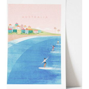 Plakát Travelposter Australia, 30 x 40 cm
