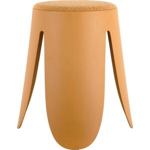 Okrově žlutá plastová stolička Savor – Leitmotiv